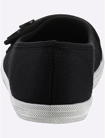 Ballerines confortables avec fermeture auto-agrippante et semelle douce - Taille standard - Witt
