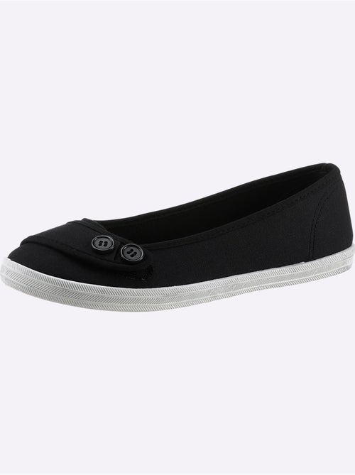 Ballerines confortables avec fermeture auto-agrippante et semelle douce - Taille standard - Witt - Kiabi