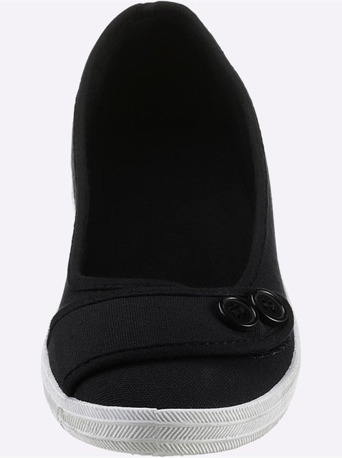 Ballerines confortables avec fermeture auto-agrippante et semelle douce - Taille standard - Witt - Kiabi