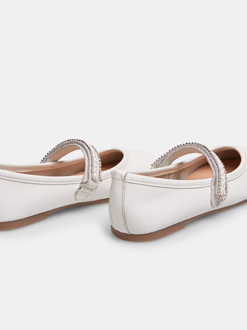 Ballerines confortables BATA Blanc - Kiabi