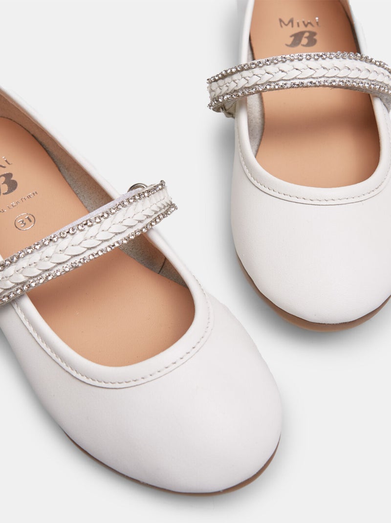 Ballerines confortables BATA Blanc - Kiabi