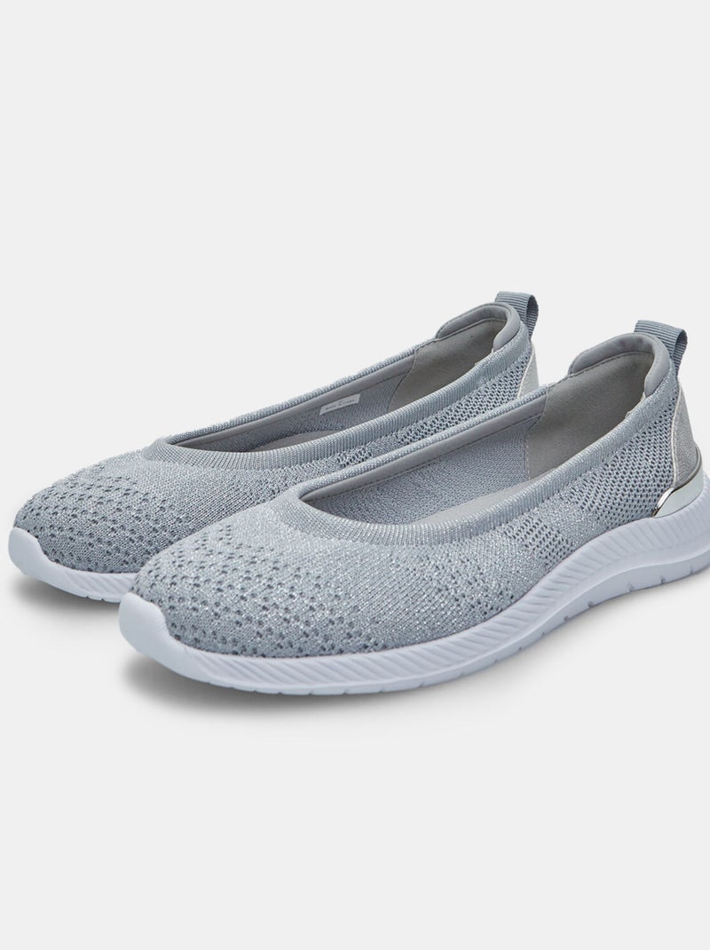 Ballerines Fitters Leni Grandes Tailles Femme - Chaussures Confort Cuir 42 à 46