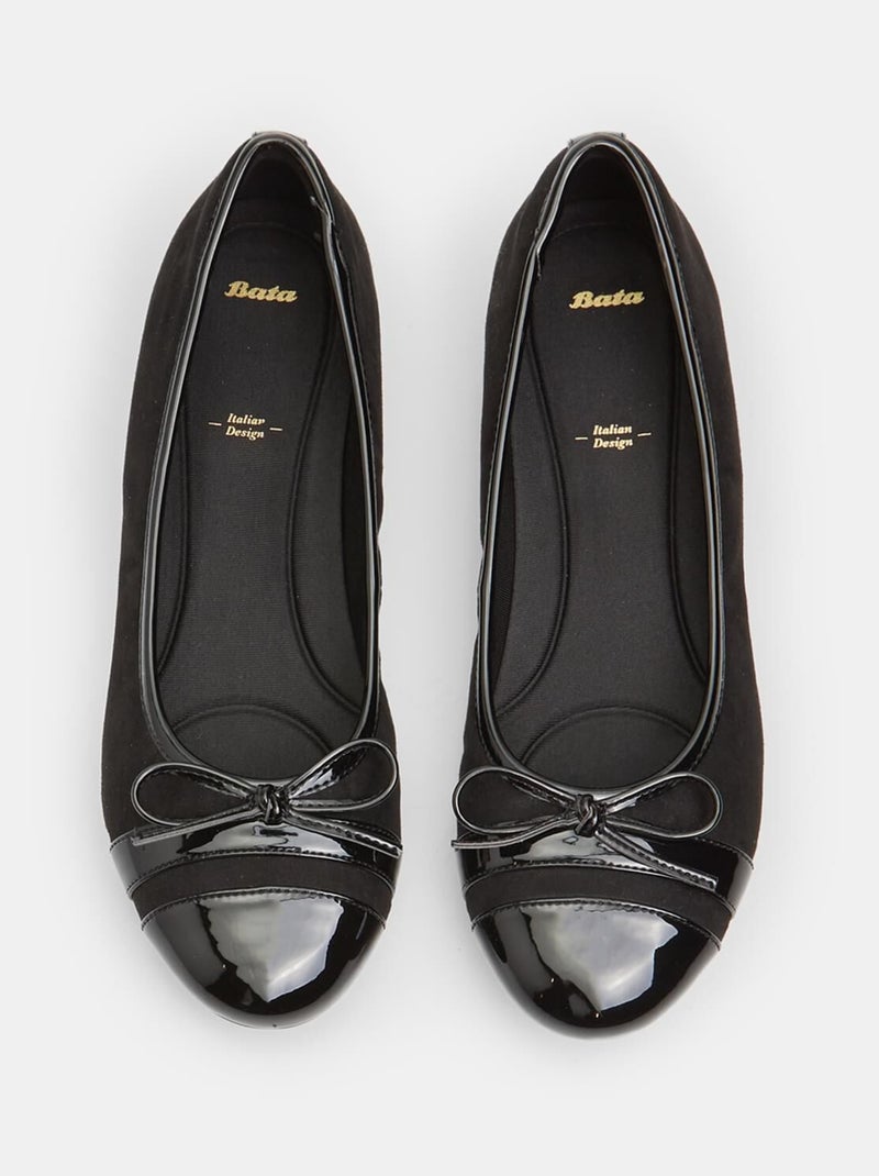 Ballerines confortables BATA Noir - Kiabi