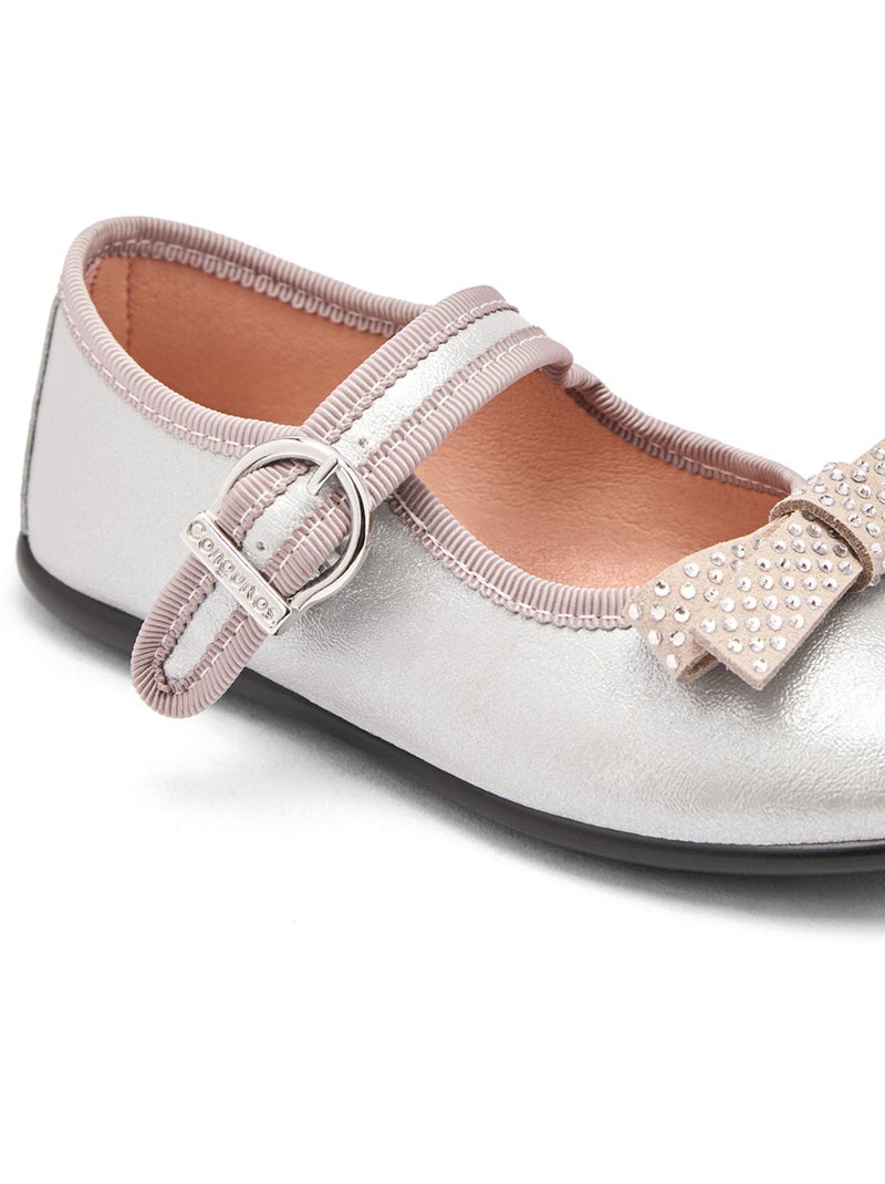 Ballerines conguitos brillos Argent - Kiabi