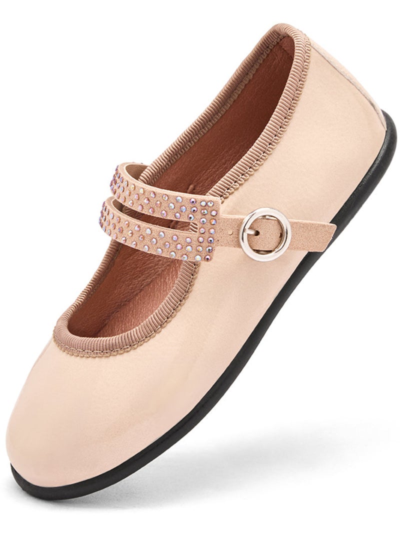 Ballerines conguitos brillos Beige - Kiabi