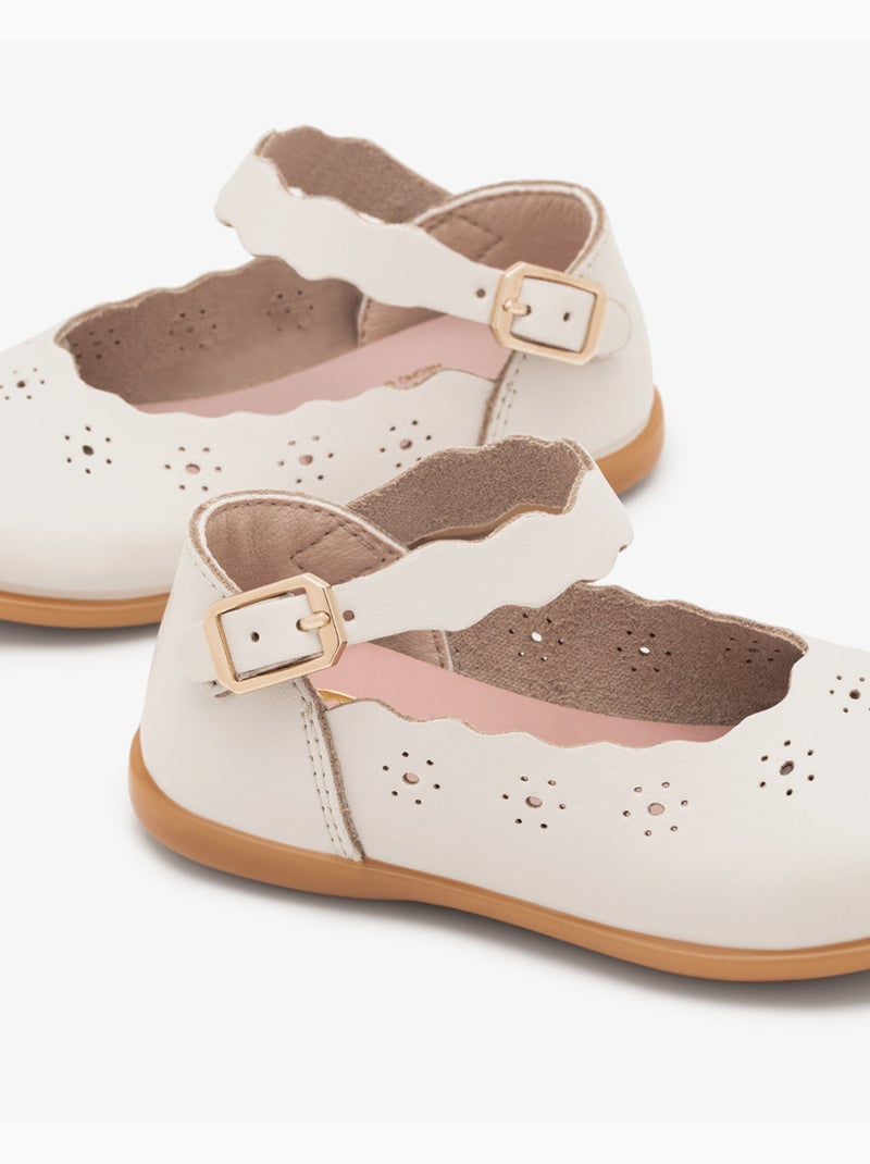 Ballerines conguitos flexibles antideslizante Beige - Kiabi