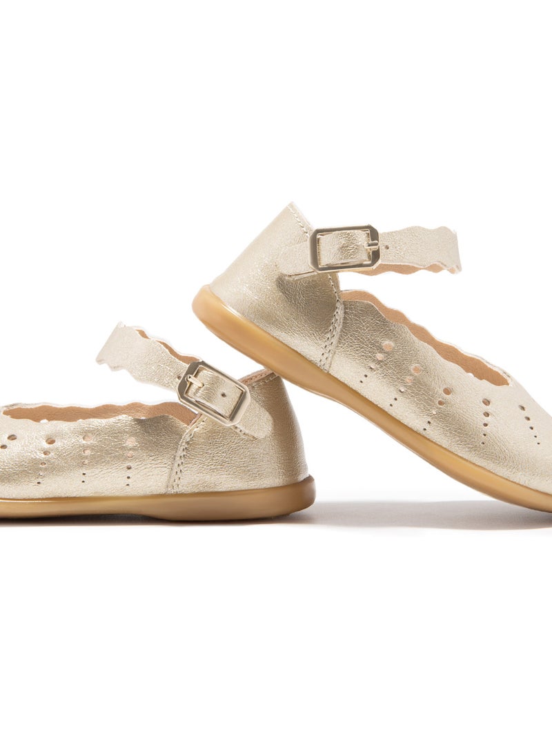 Ballerines conguitos Gold - Kiabi