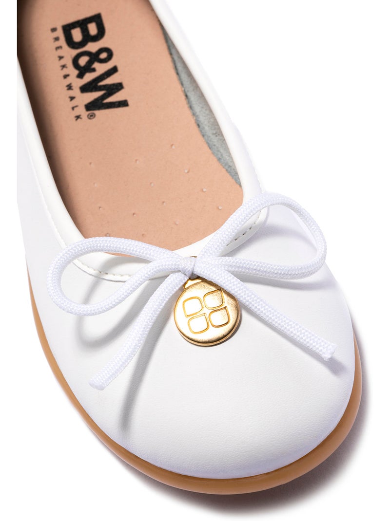 Ballerines conguitos lavable Blanc - Kiabi