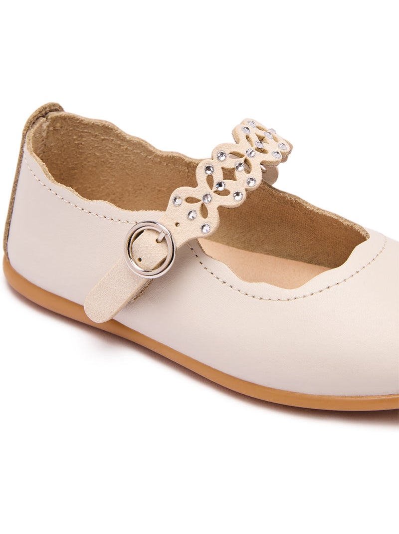 Ballerines Conguitos Mariposa Beige - Kiabi