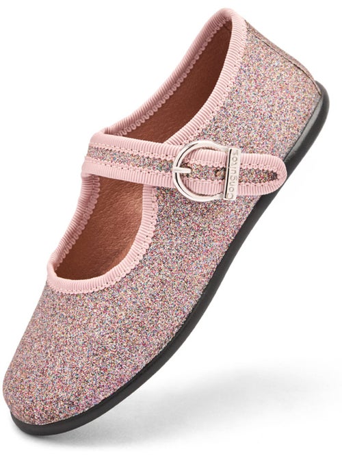 Ballerines conguitos purpurina - Kiabi Ballerines conguitos purpurina - Kiabi