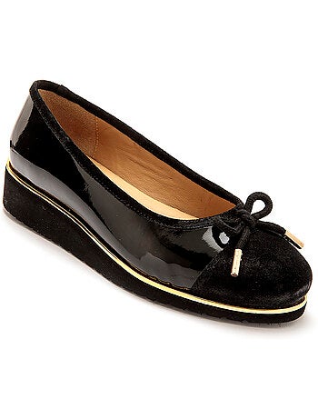 Ballerines cuir à aérosemelle - PEDICONFORT