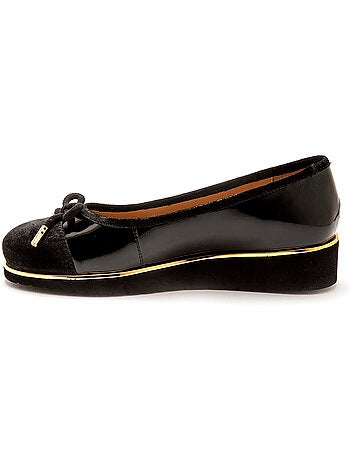 Ballerines cuir à aérosemelle - PEDICONFORT