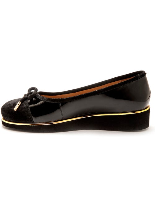 Ballerines cuir à aérosemelle - PEDICONFORT - Kiabi
