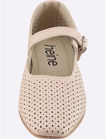 Ballerines Cuir Nappa De Vache - Taille Standard - helline
