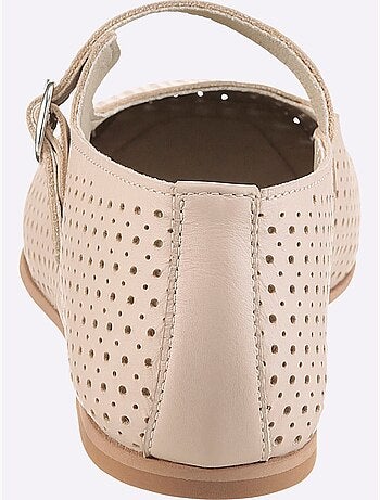 Ballerines Cuir Nappa De Vache - Taille Standard - helline