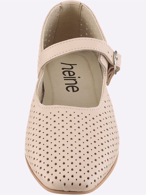 Ballerines Cuir Nappa De Vache - Taille Standard - helline - Kiabi