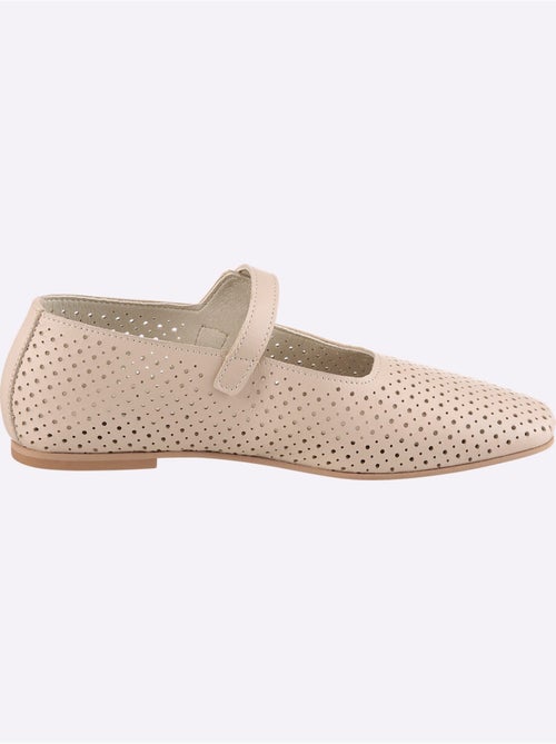 Ballerines Cuir Nappa De Vache - Taille Standard - helline - Kiabi