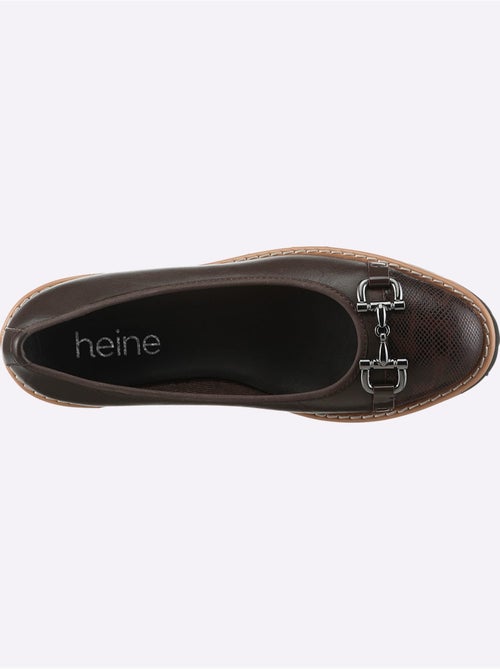Ballerines Cuir Nappa De Vache - Taille Standard - Helline - Kiabi