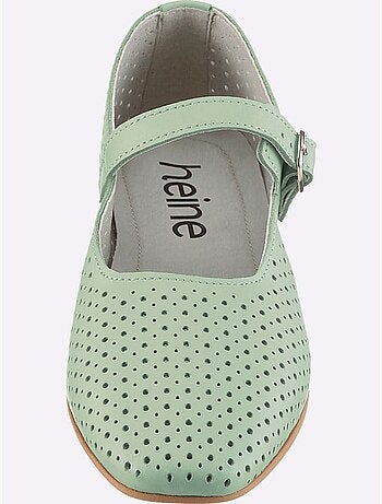 Ballerines Cuir Nappa De Vache - Taille Standard - Helline