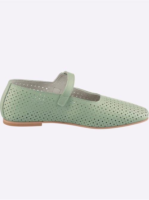 Ballerines Cuir Nappa De Vache - Taille Standard - Helline - Kiabi Ballerines Cuir Nappa De Vache - Taille Standard - Helline - Kiabi