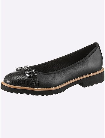 Ballerines Cuir Nappa De Vache - Taille Standard - Helline