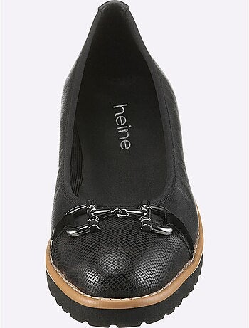 Ballerines Cuir Nappa De Vache - Taille Standard - Helline