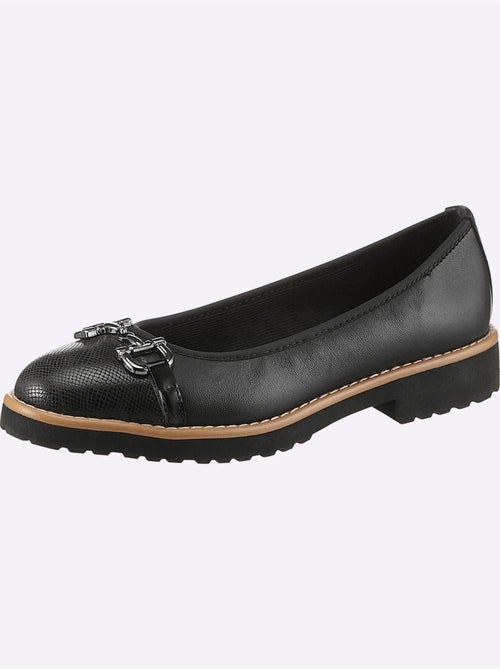 Ballerines Cuir Nappa De Vache - Taille Standard - Helline - Kiabi