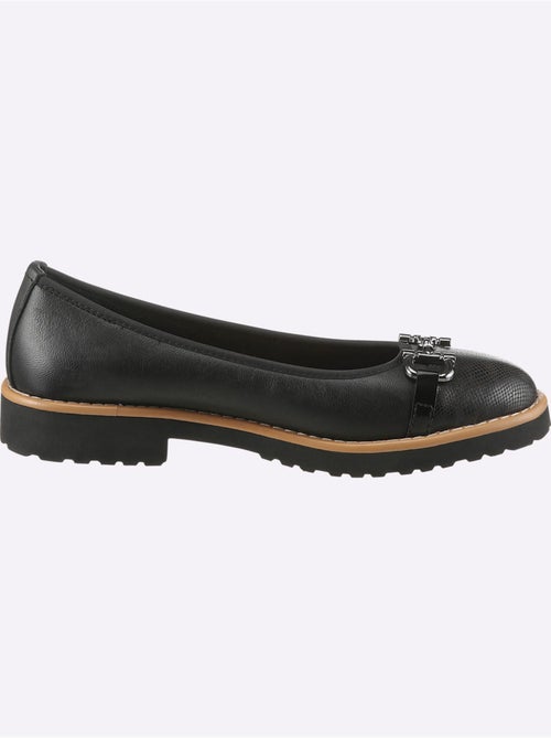 Ballerines Cuir Nappa De Vache - Taille Standard - Helline - Kiabi
