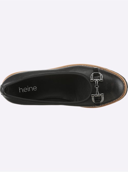 Ballerines Cuir Nappa De Vache - Taille Standard - Helline - Kiabi