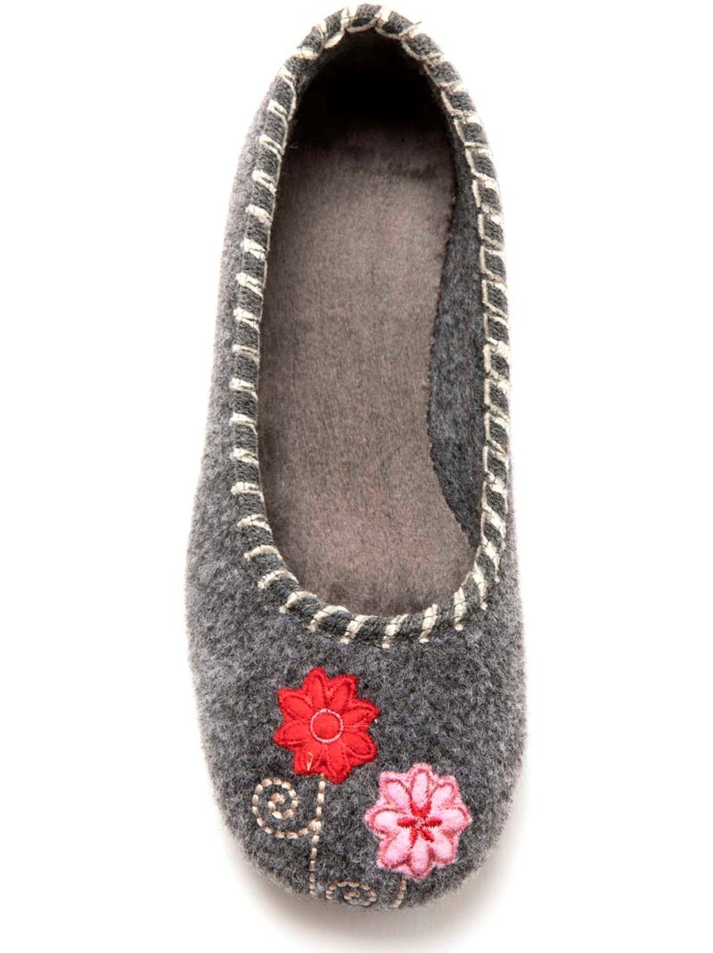 Ballerines d'intérieur - PEDICONFORT Gris - Kiabi