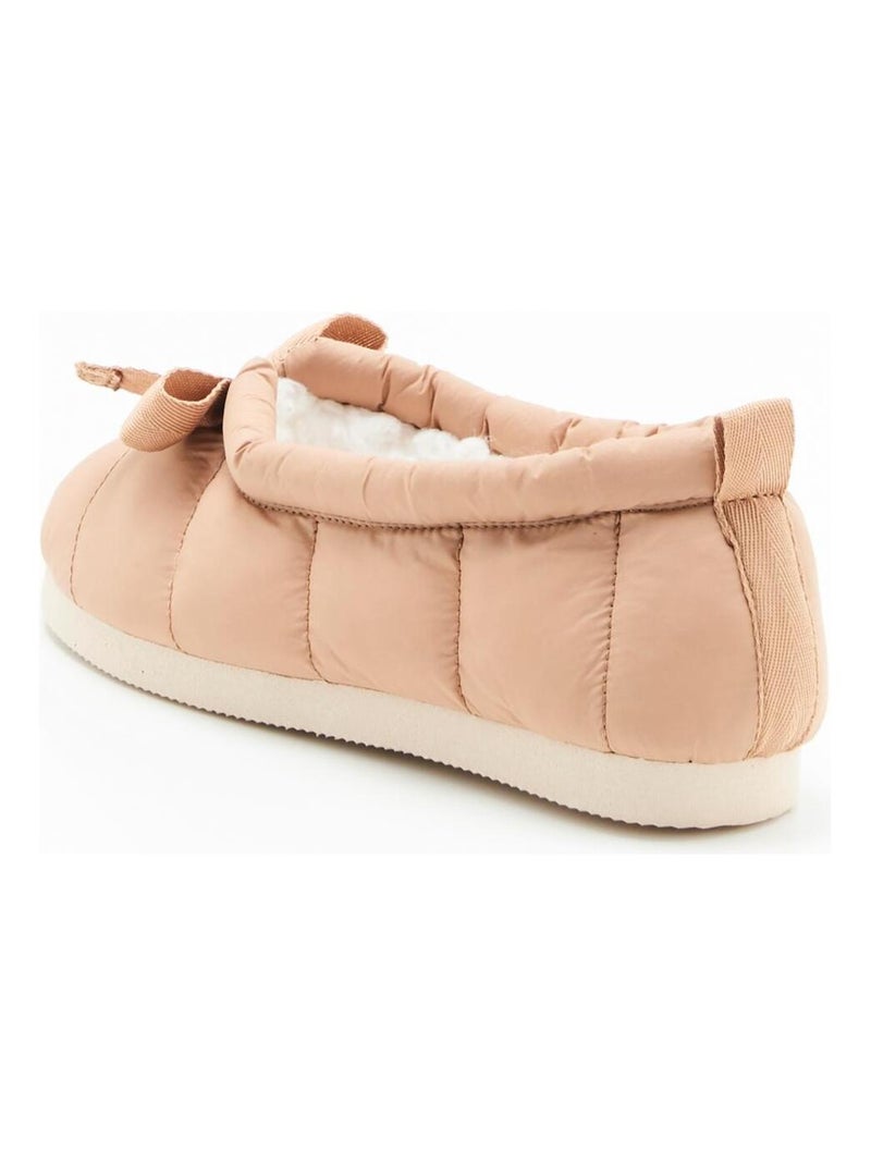 Ballerines d'intérieur matelassées Thermolactyl - Damart Taupe - Kiabi
