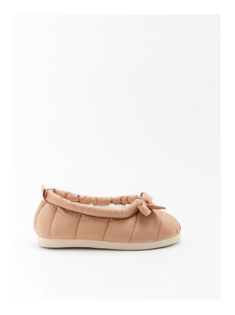 Ballerines d'intérieur matelassées Thermolactyl - Damart Taupe - Kiabi
