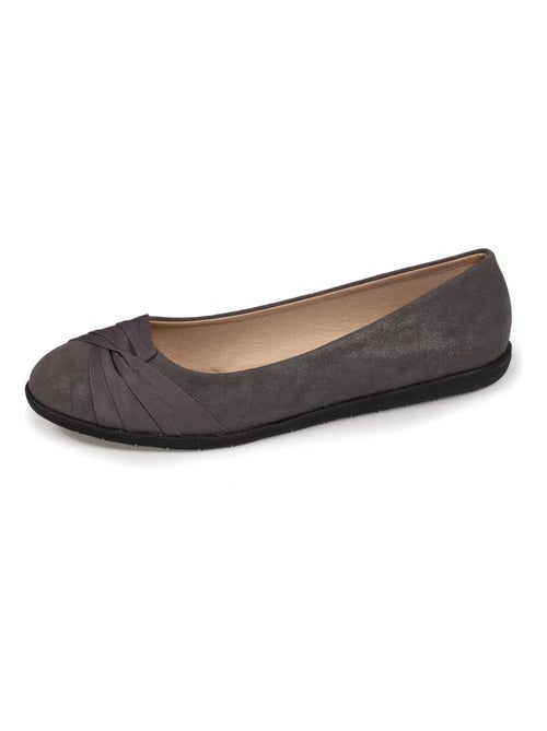 Ballerines effet drapé  Isotoner - Kiabi