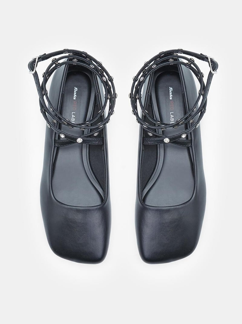 Ballerines Élégantes BATA RL Noir - Kiabi