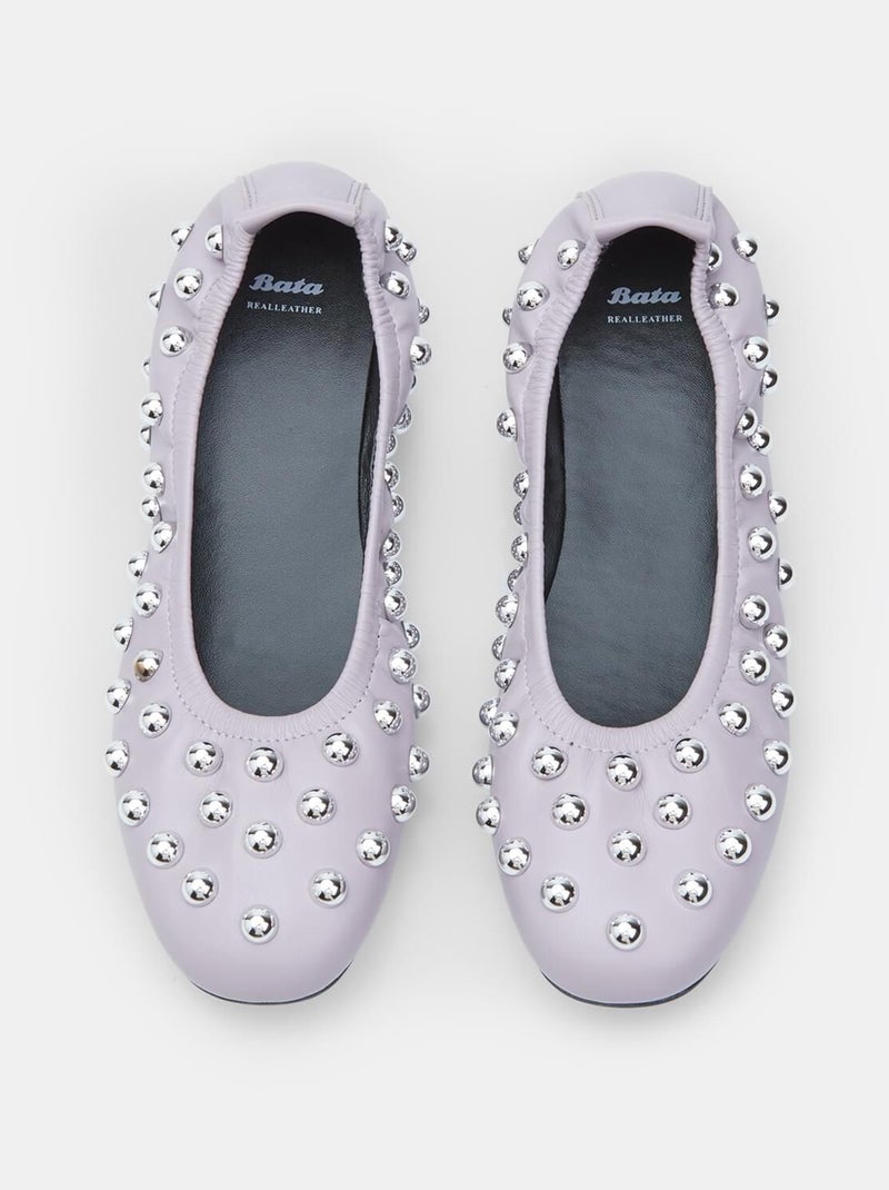 Ballerines Élégantes  BATA Violet - Kiabi