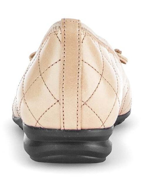 Ballerines  en combinaison cuirs - Kiabi