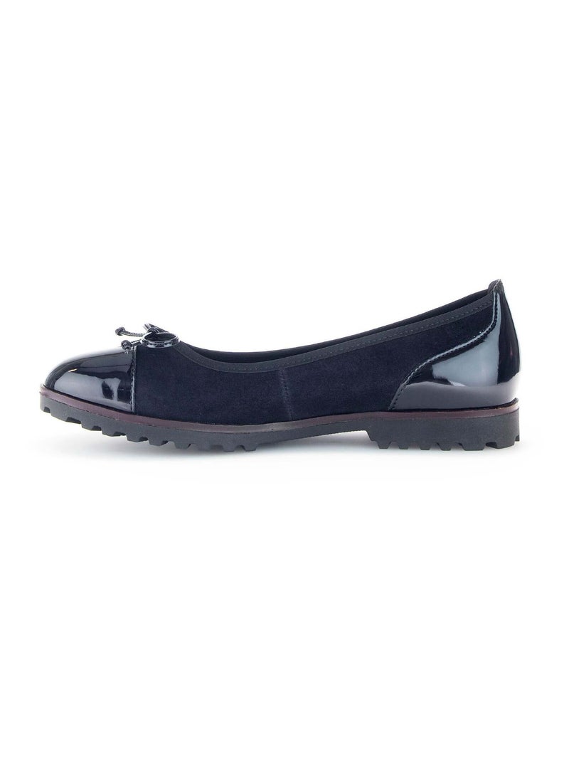 Ballerines  en combinaison cuirs Gabor Bleu marine - Kiabi