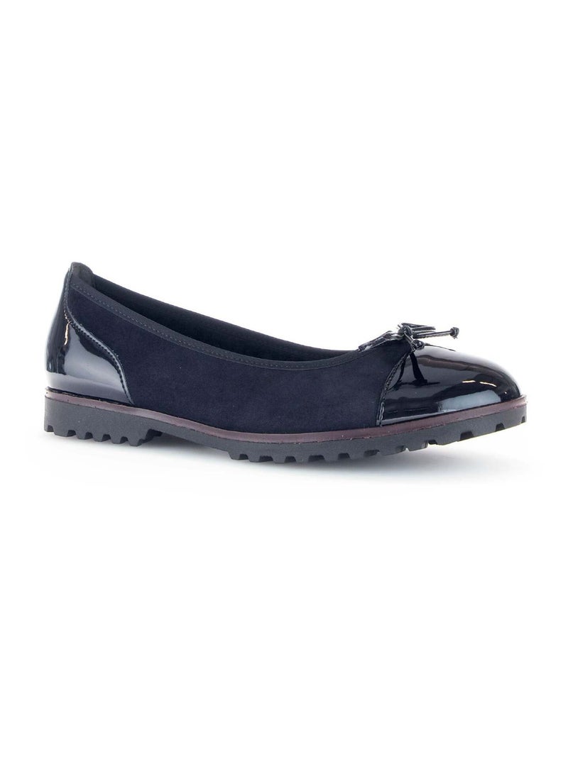 Ballerines  en combinaison cuirs Gabor Bleu marine - Kiabi