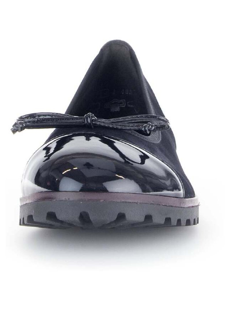 Ballerines  en combinaison cuirs Gabor Bleu marine - Kiabi