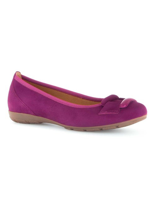 Ballerines  en combinaison cuirs Gabor - Kiabi