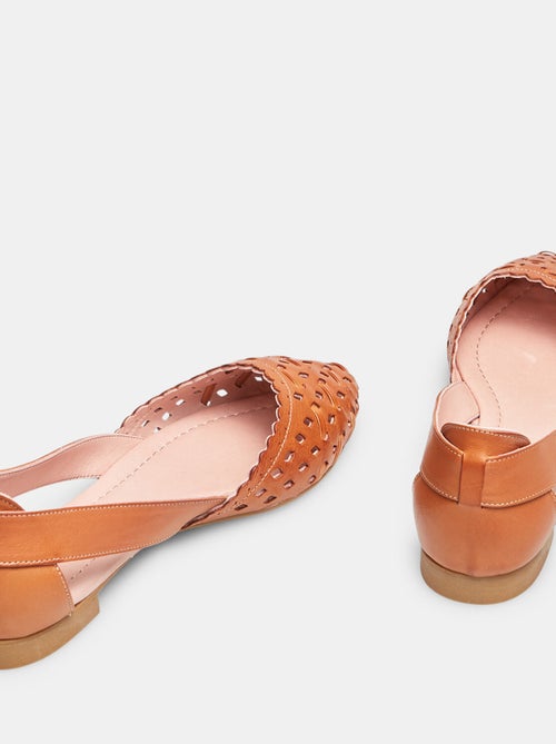 Ballerines en cuir BATA - Kiabi