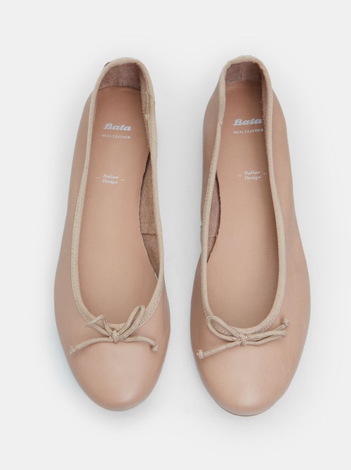 Ballerines en cuir BATA - Kiabi