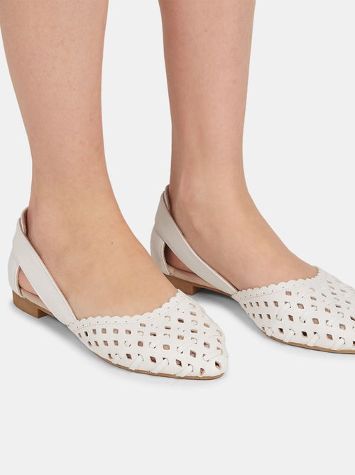 Ballerines en cuir BATA - Kiabi