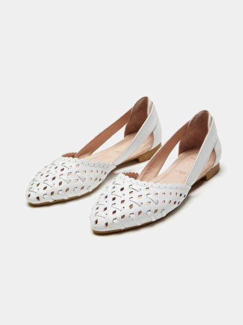 Ballerines en cuir BATA - Kiabi