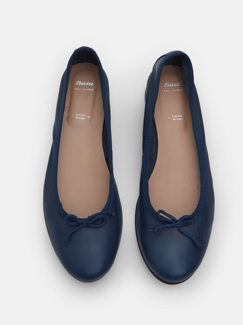 Ballerines en cuir BATA - Kiabi