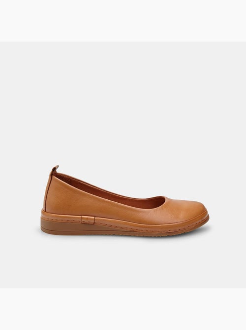 Ballerines en cuir BATA - Kiabi