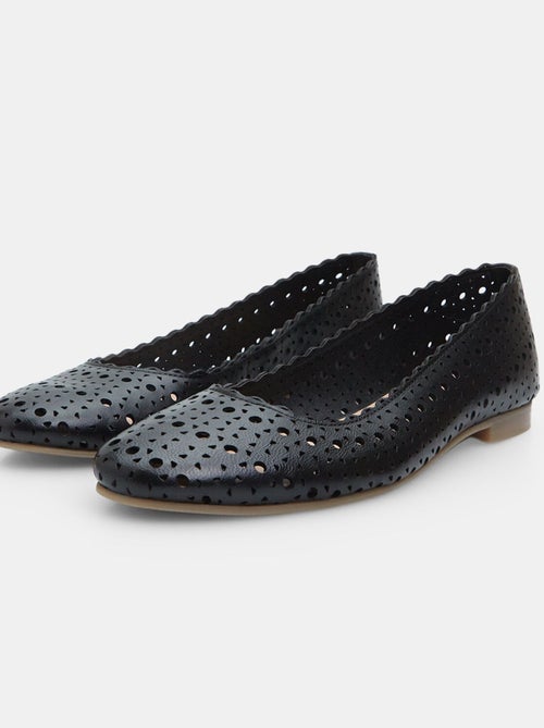 Ballerines en cuir BATA - Kiabi