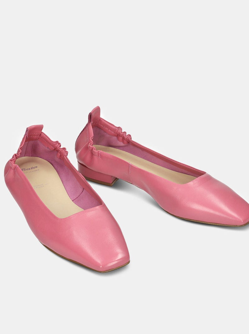 Ballerines en cuir BATA Rose - Kiabi