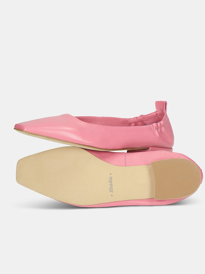 Ballerines en cuir BATA Rose - Kiabi