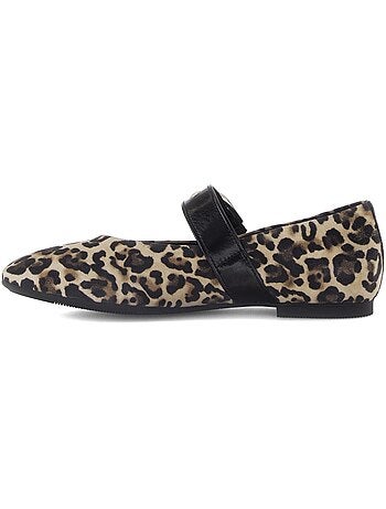 Ballerines en cuir